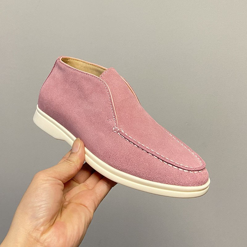 Gary – Mocassins Rétro à Cheville Plate