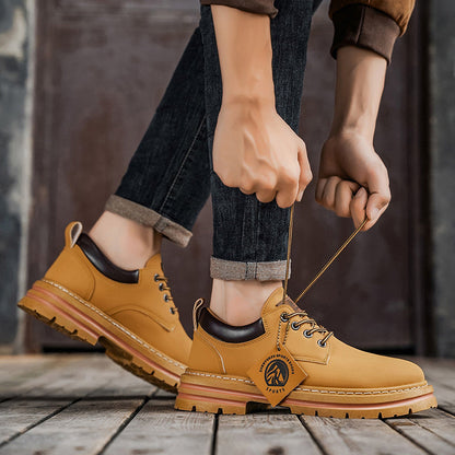 Herrskor för vandring och streetwear – Avslappnad urban outdoorstil