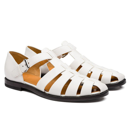 Sandales homme style pêcheur élégantes et confortables pour ville et loisirs