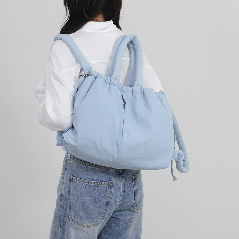 Andrea – Sac à bandoulière léger en coton avec grande capacité