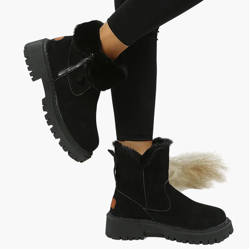 Bottes d'hiver femme stylées confortables pour la marche et le quotidien