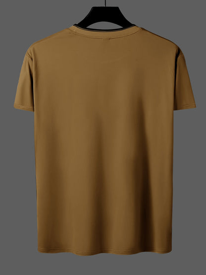 T-shirt homme style urbain imprimé CHICAGO tendance décontractée