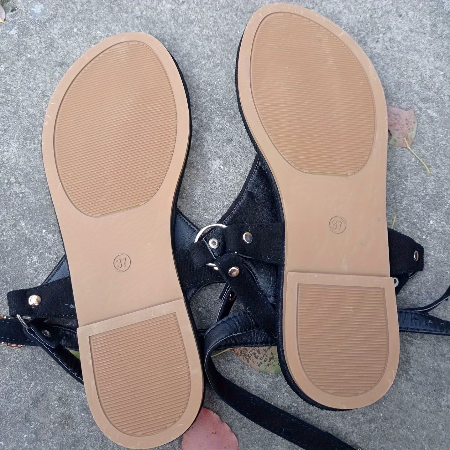 Sandales T-strap tendance pour femme style décontracté été