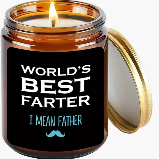 Bougie Cadeau Humour pour Homme – Décoration Originale pour Papa, Idée Drôle Fête des Pères