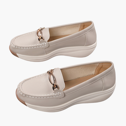 Elegante sleehak mocassins voor dames in casual chique stijl