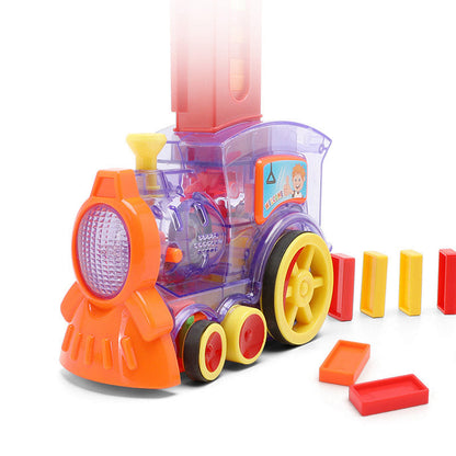 Jouet Train Domino Automatique pour Enfants – Développement de l’Imagination et Coordination