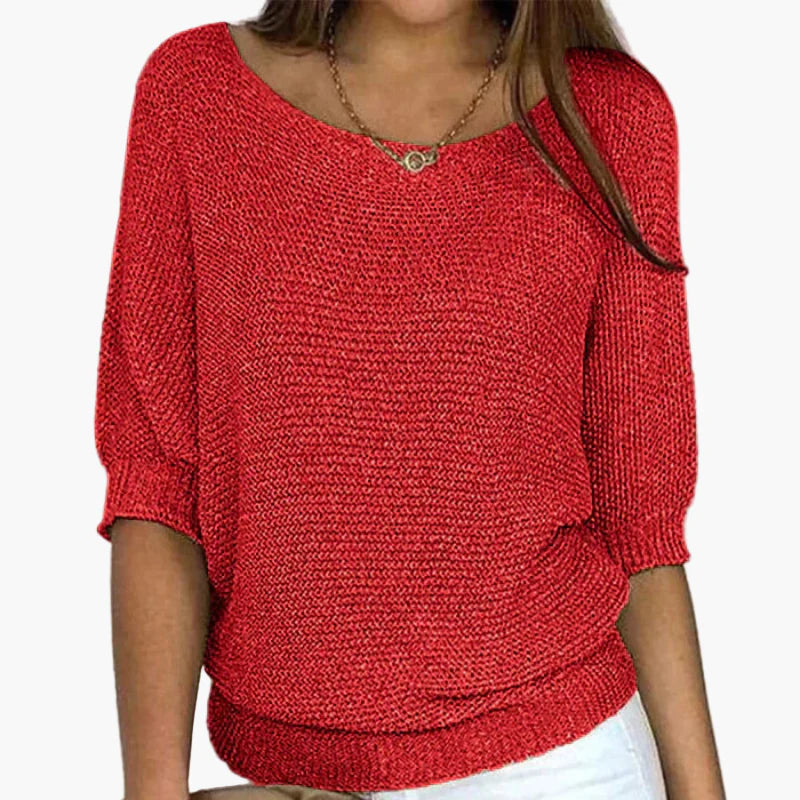 Pull ample femme style décontracté pour loisirs et quotidien
