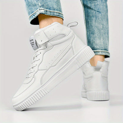 Herrhöga sneakers i urban stil för sport och fritid