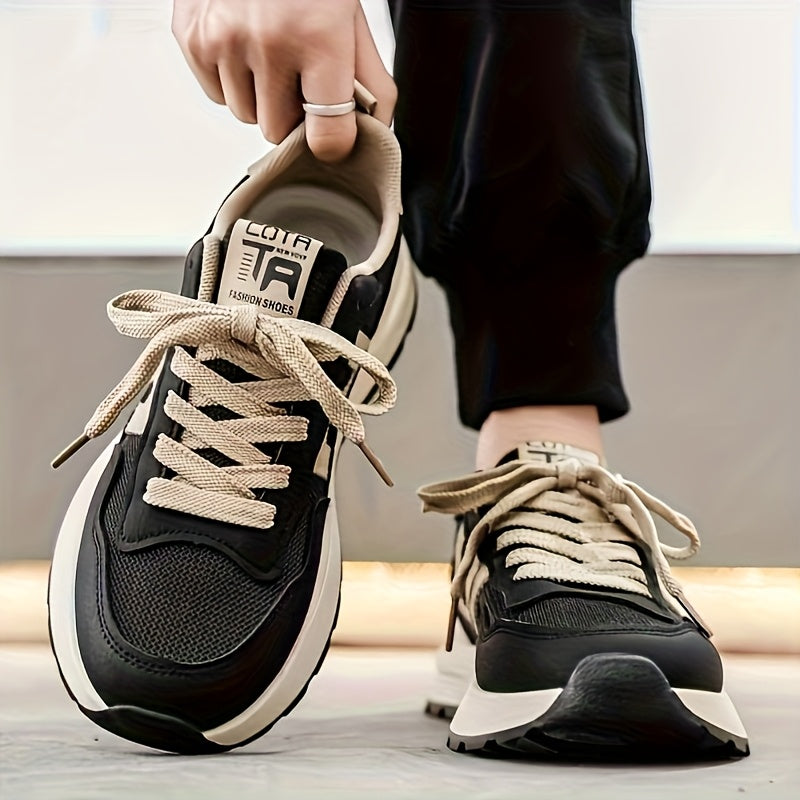 Baskets décontractées homme style preppy pour usage quotidien