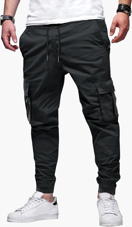Pantalon cargo jogger homme style moderne usage quotidien et extérieur