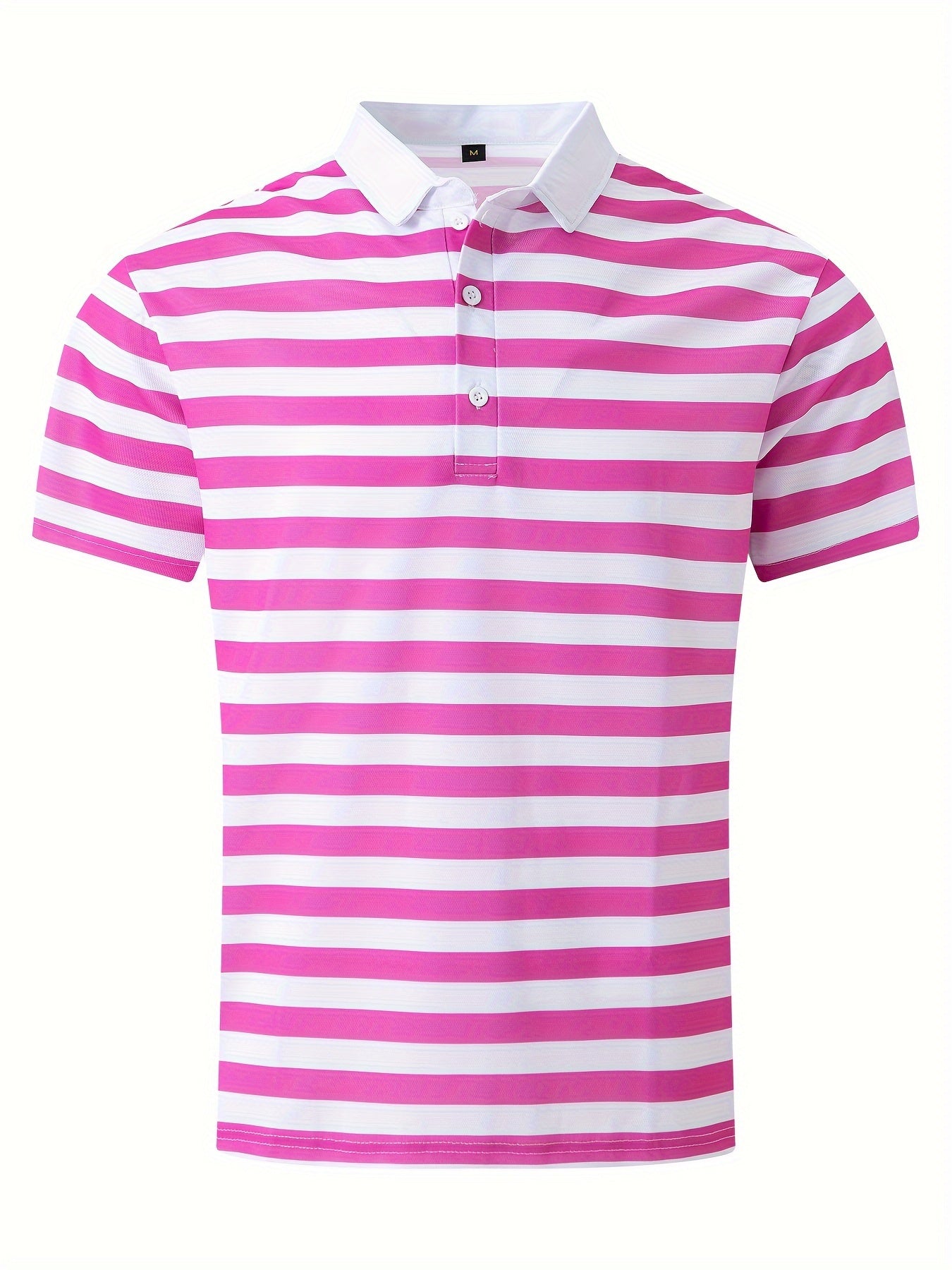 Polo marin à rayures homme style casual pour l'été