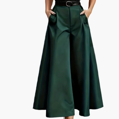 Pantalon large femme style élégant pour occasions formelles et quotidiennes