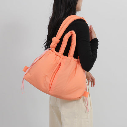 Andrea – Sac à bandoulière léger en coton avec grande capacité