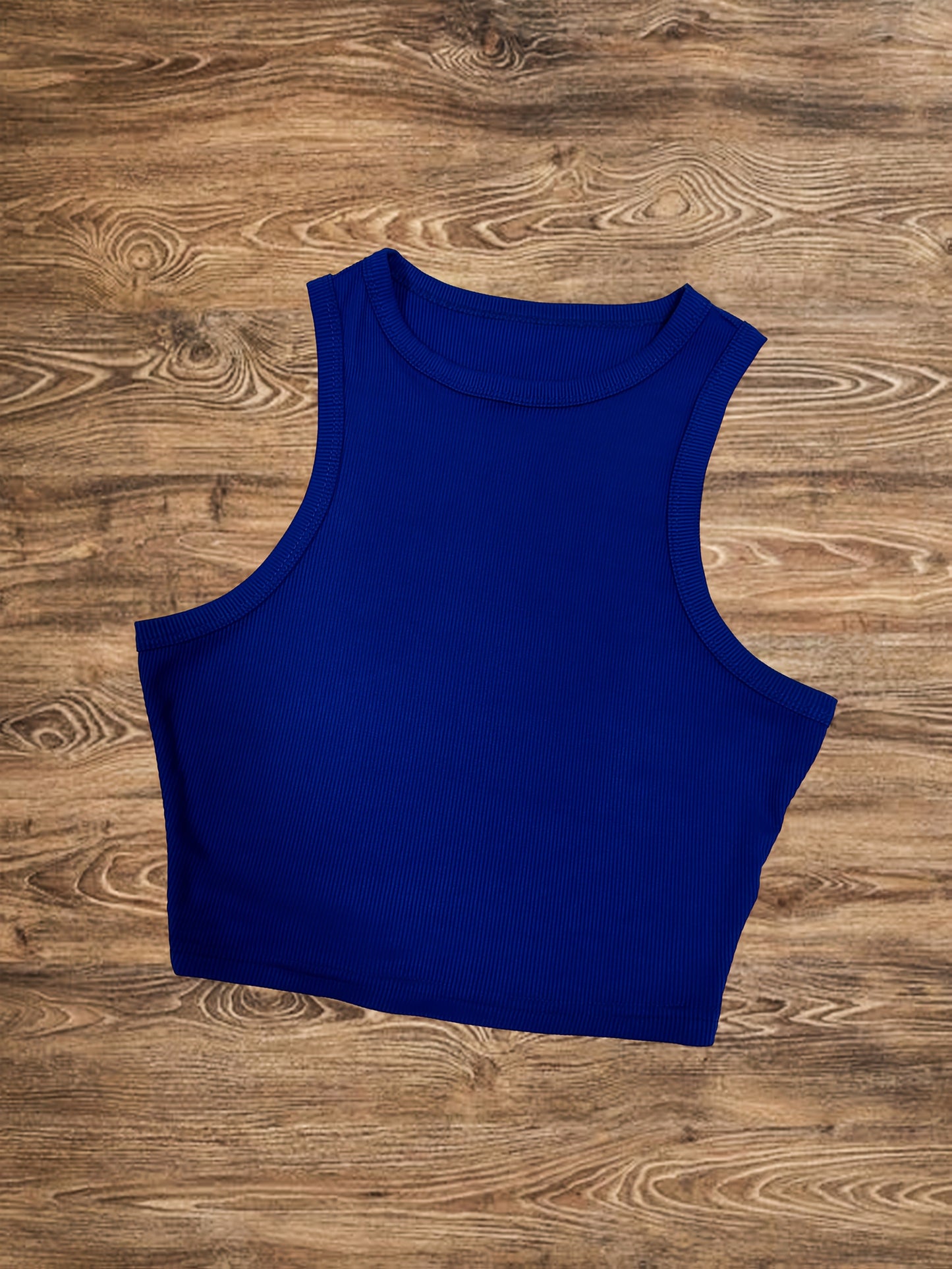 Ensemble féminin style vacances chic à motifs tropicaux - Haut sans manches et jupe longue avec taille froncée