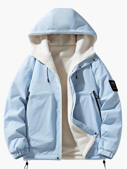 Veste Homme à Capuche Style Urbain Décontracté pour l’Hiver