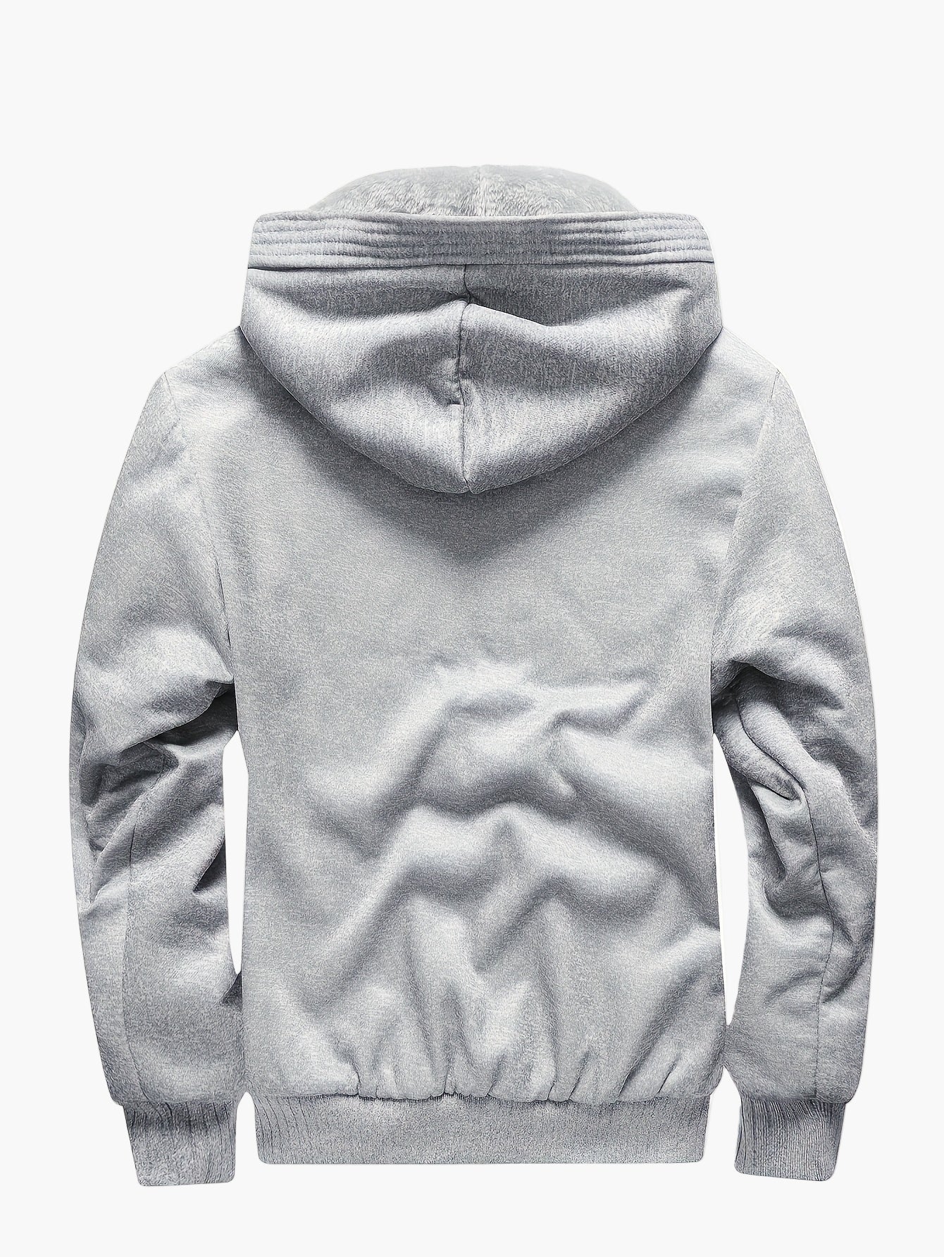 Veste à capuche chaude décontractée pour homme style hiver