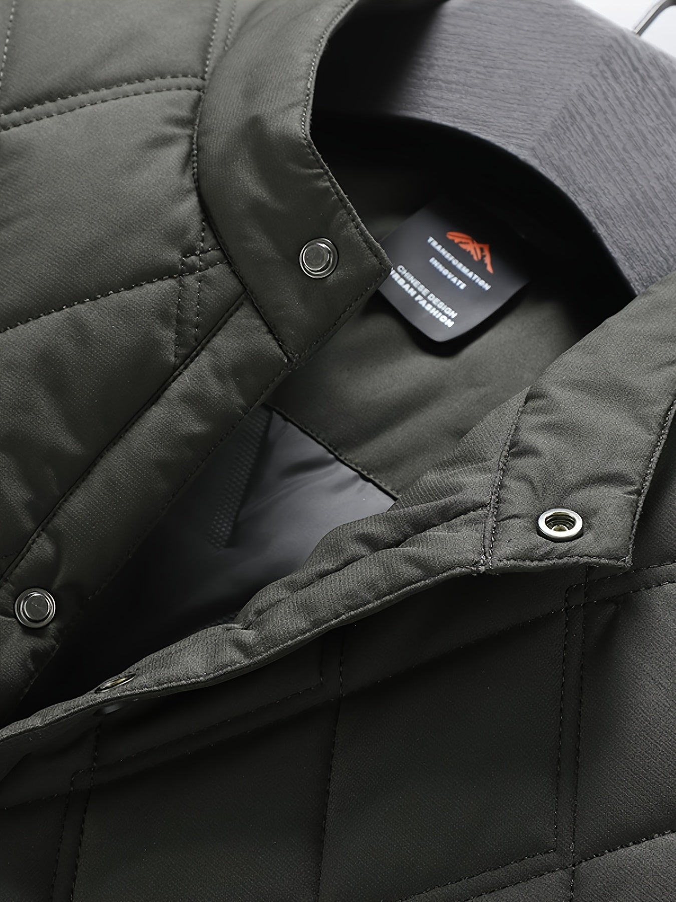 Veste matelassée homme style urbain élégance décontractée