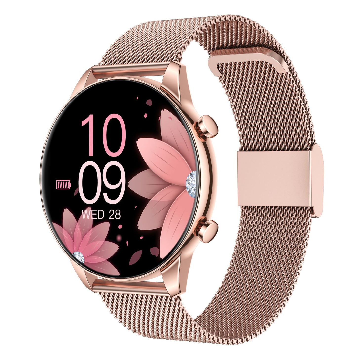 Carly – Montre Connectée Élégante Ultra-Mince pour Femmes
