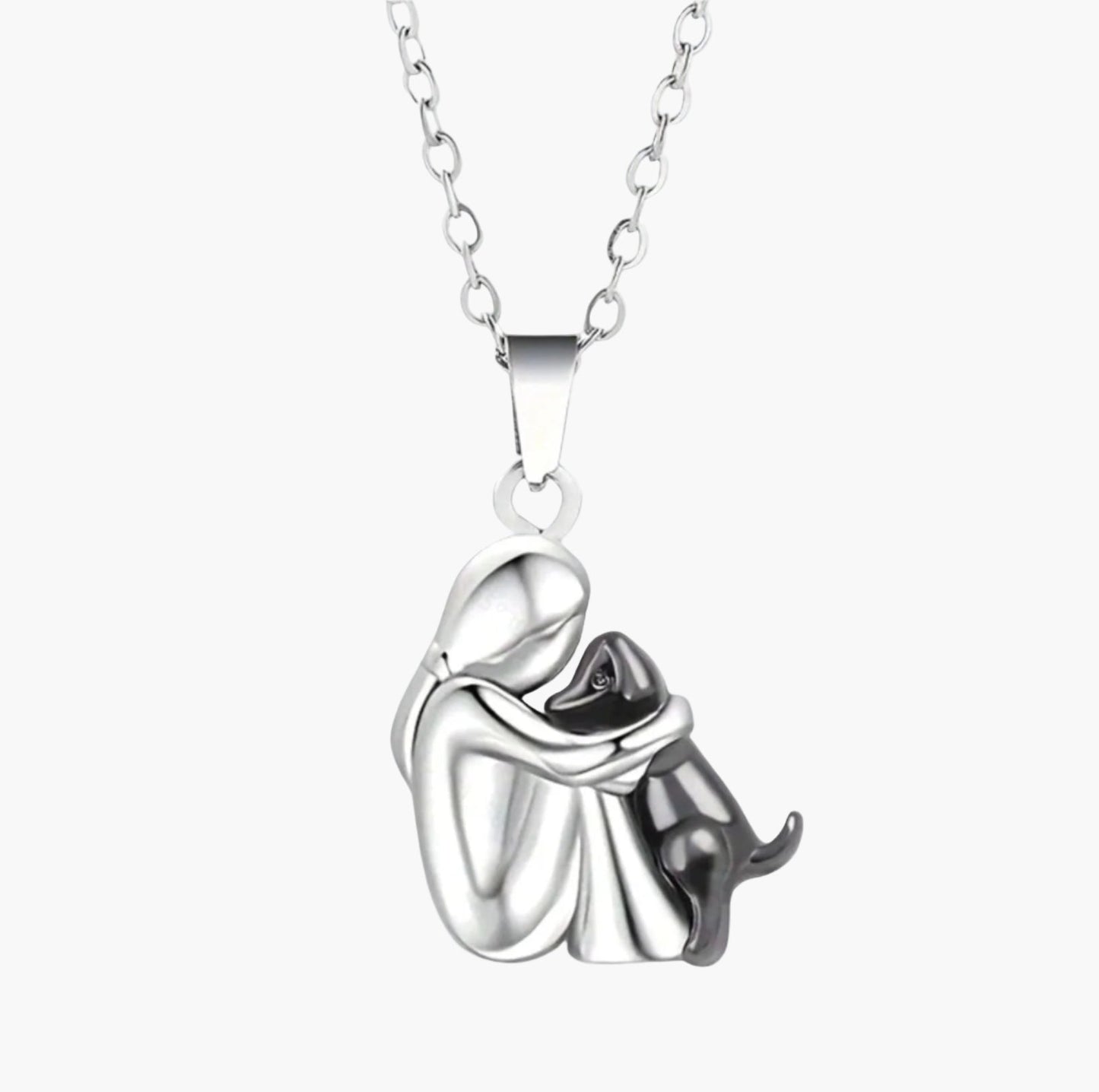 Collier Femme Pendentif Chien Design Symbolique Amitié et Amour Animal