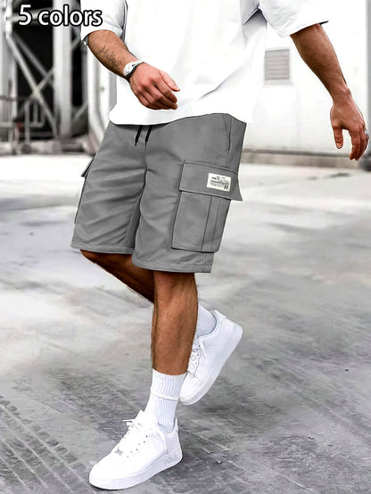 Short cargo décontracté pour homme avec poches multiples – Style urbain polyvalent