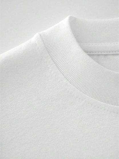 T-shirt homme style casual imprimé original édition limitée – mode urbaine décontractée