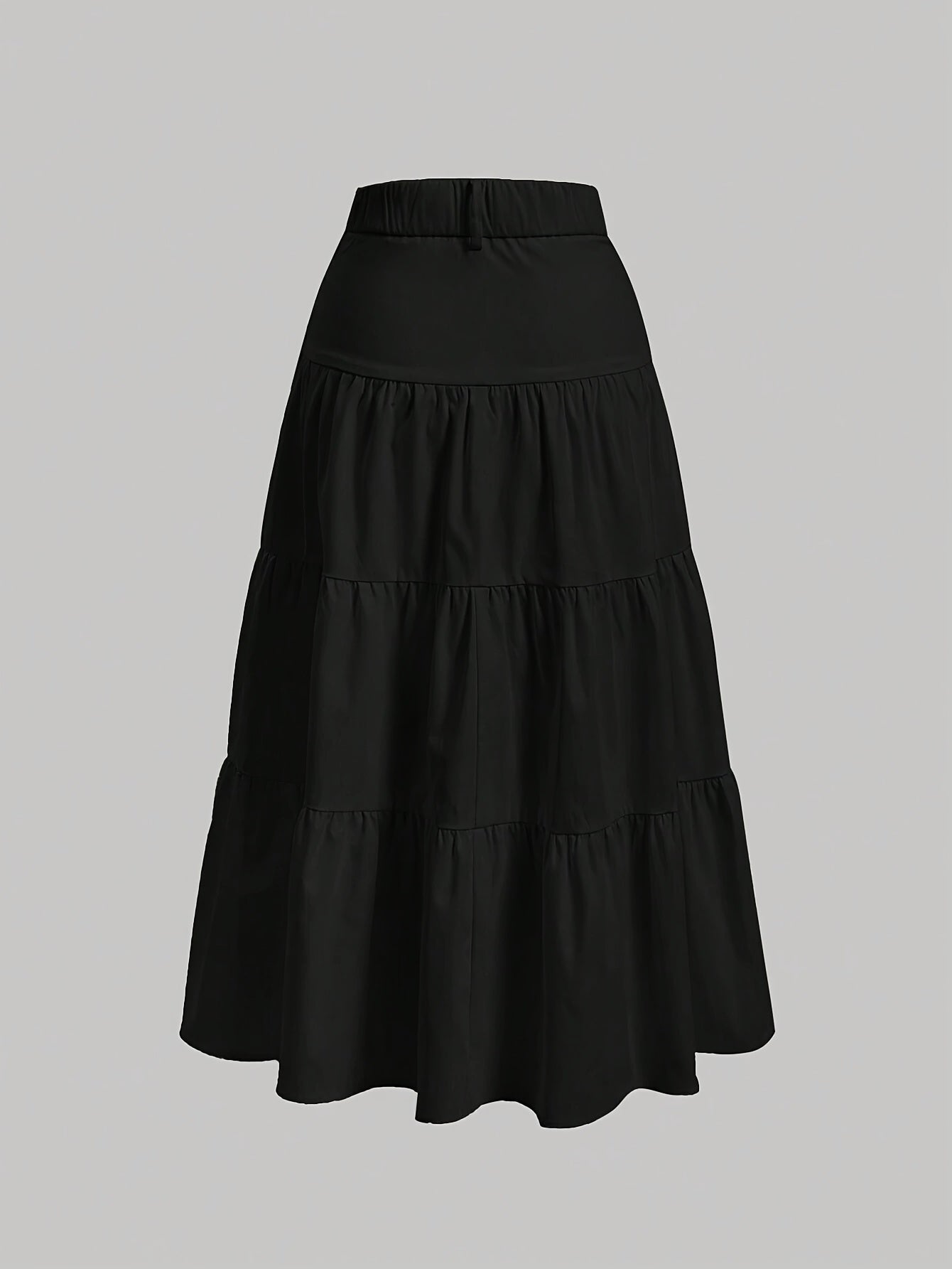 Jupe longue taille haute femme style bohème élégante pour printemps et été
