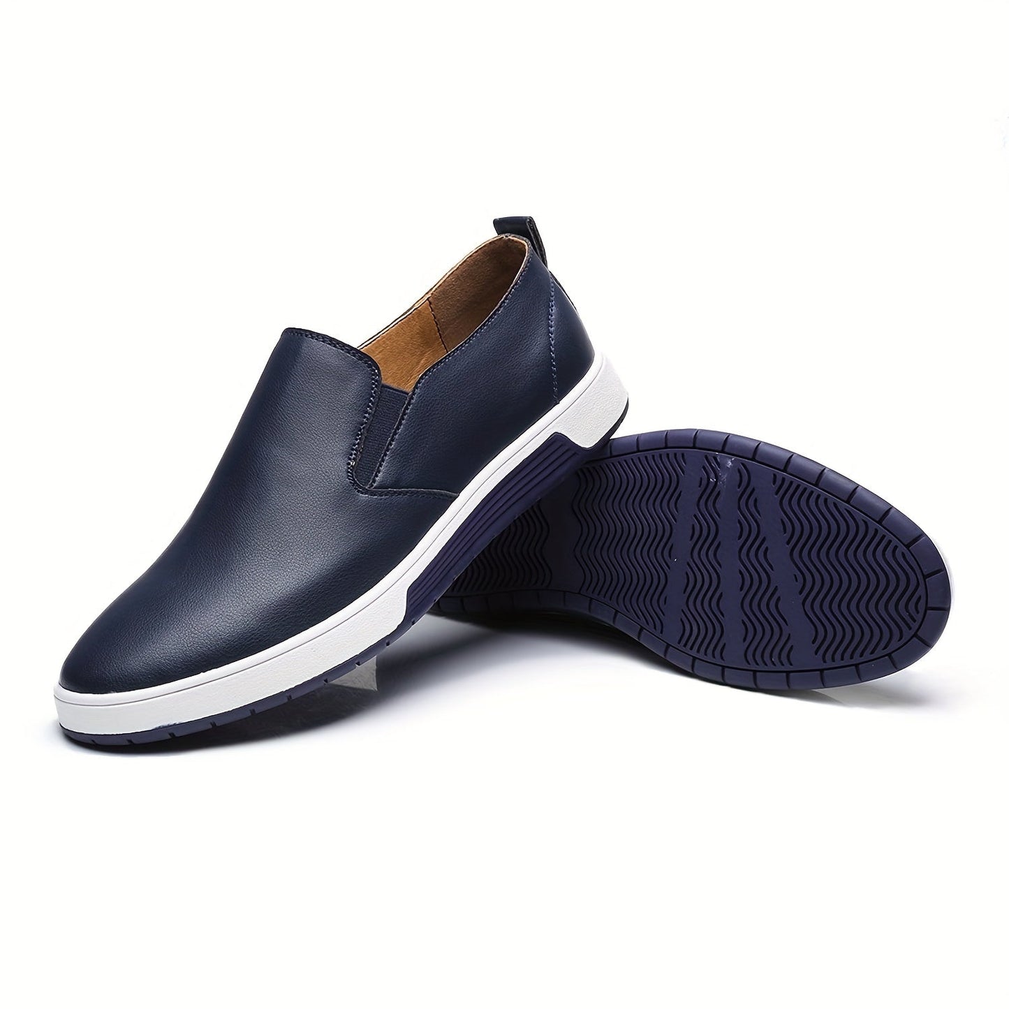 Męskie wsuwane buty casual w uniwersalnym miejskim stylu