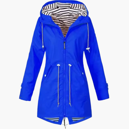 Veste imperméable de randonnée et de ville pour femme – style parka polyvalente coupe-vent