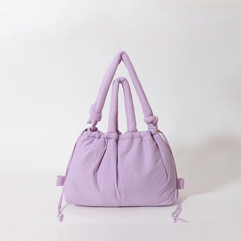 Andrea – Sac à bandoulière léger en coton avec grande capacité