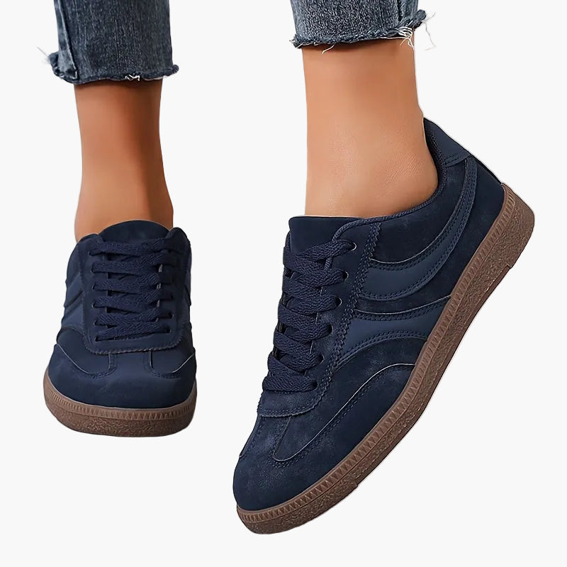 Sneakers vintage casual da donna, stile urbano versatile