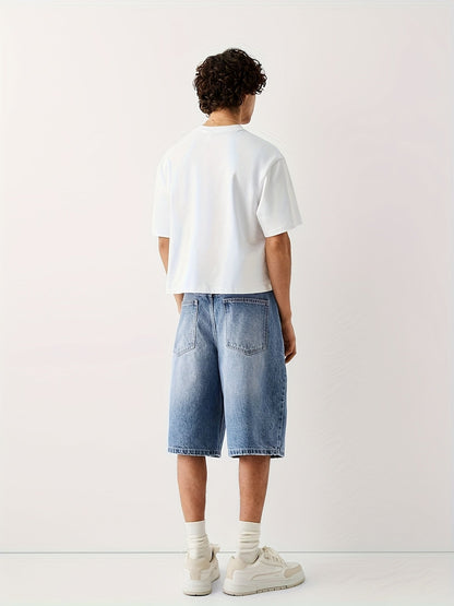 Bermuda ample pour homme style décontracté urbain