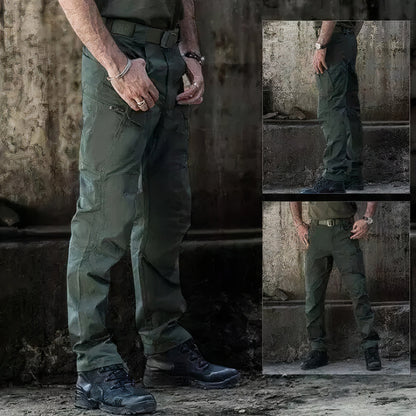 Pantalon cargo tactique homme style utilitaire pour aventure et plein air