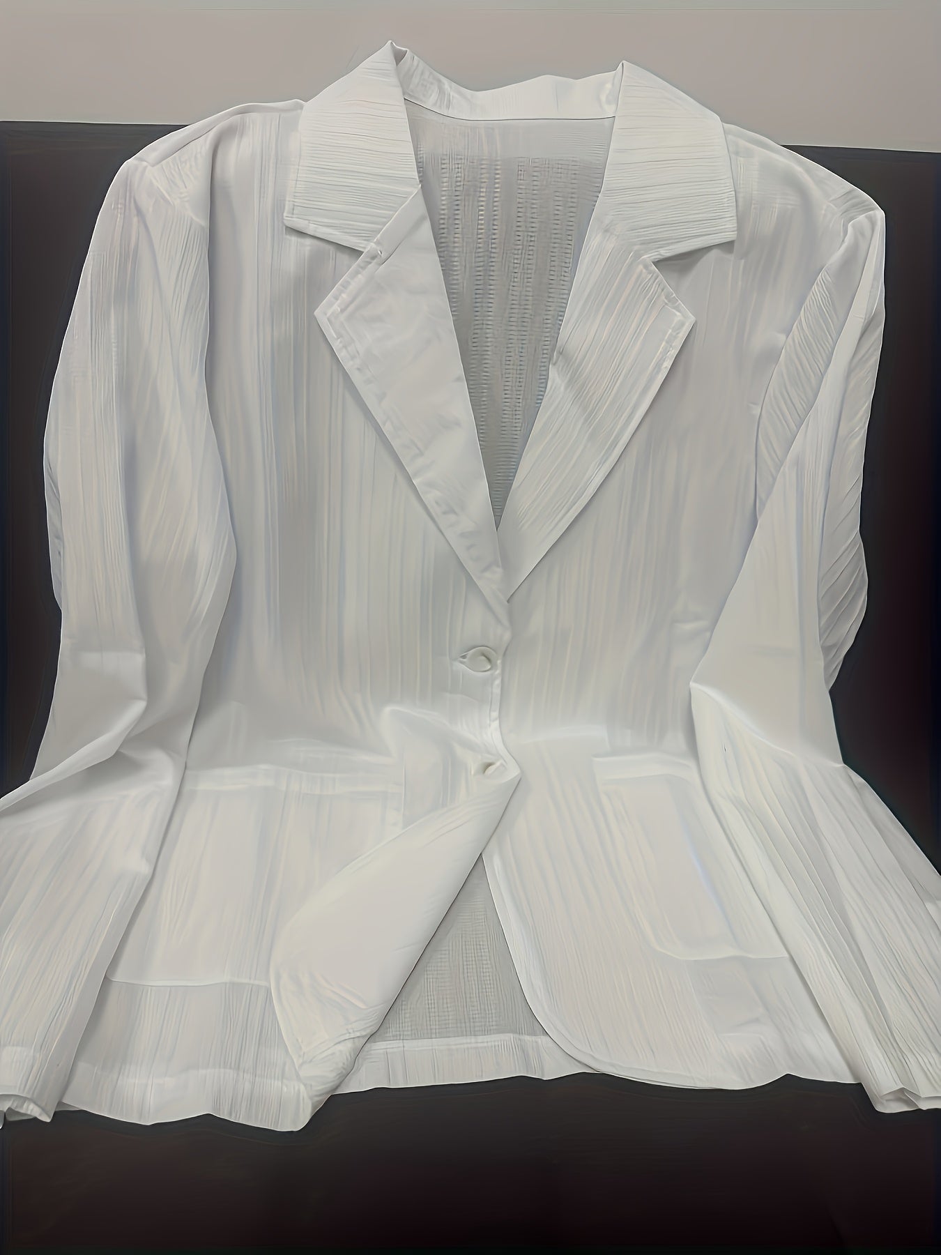 Elegante herencolbert met strepen in casual stijl voor lente/zomer