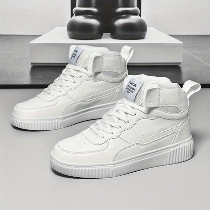 Herrhöga sneakers i urban stil för sport och fritid