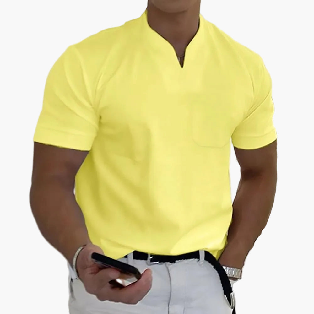 Herenpolo Moderne Stijl Elegant voor Ontspannen of Stijlvolle Uiterlijk