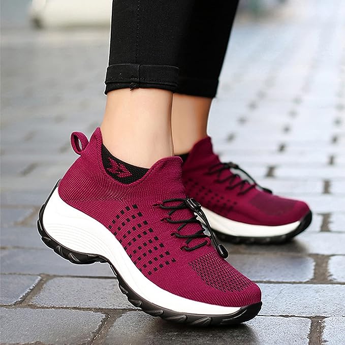 Comfortable orthopedic walking shoes for women, sport style, daily use