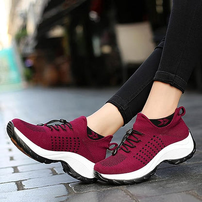 Comfortable orthopedic walking shoes for women, sport style, daily use