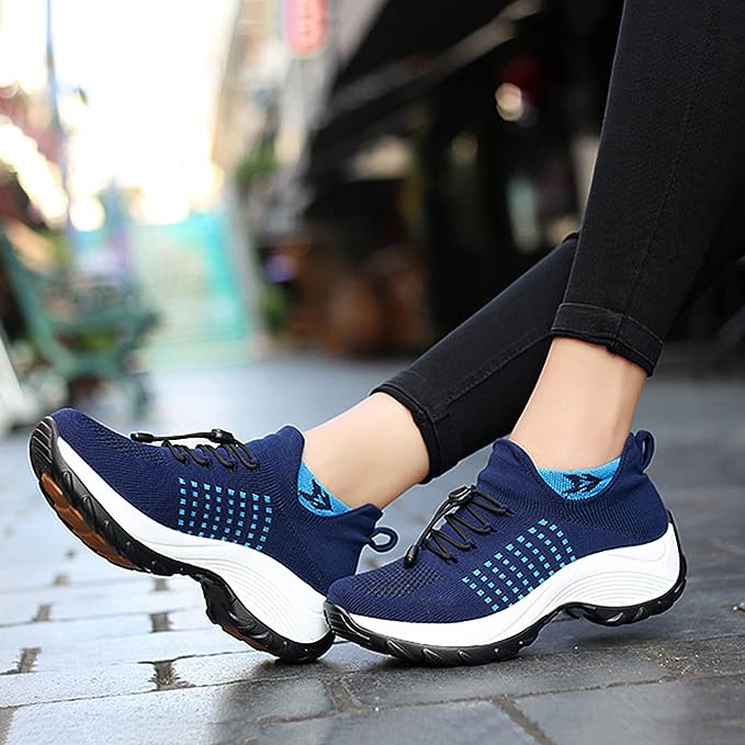 Comfortable orthopedic walking shoes for women, sport style, daily use