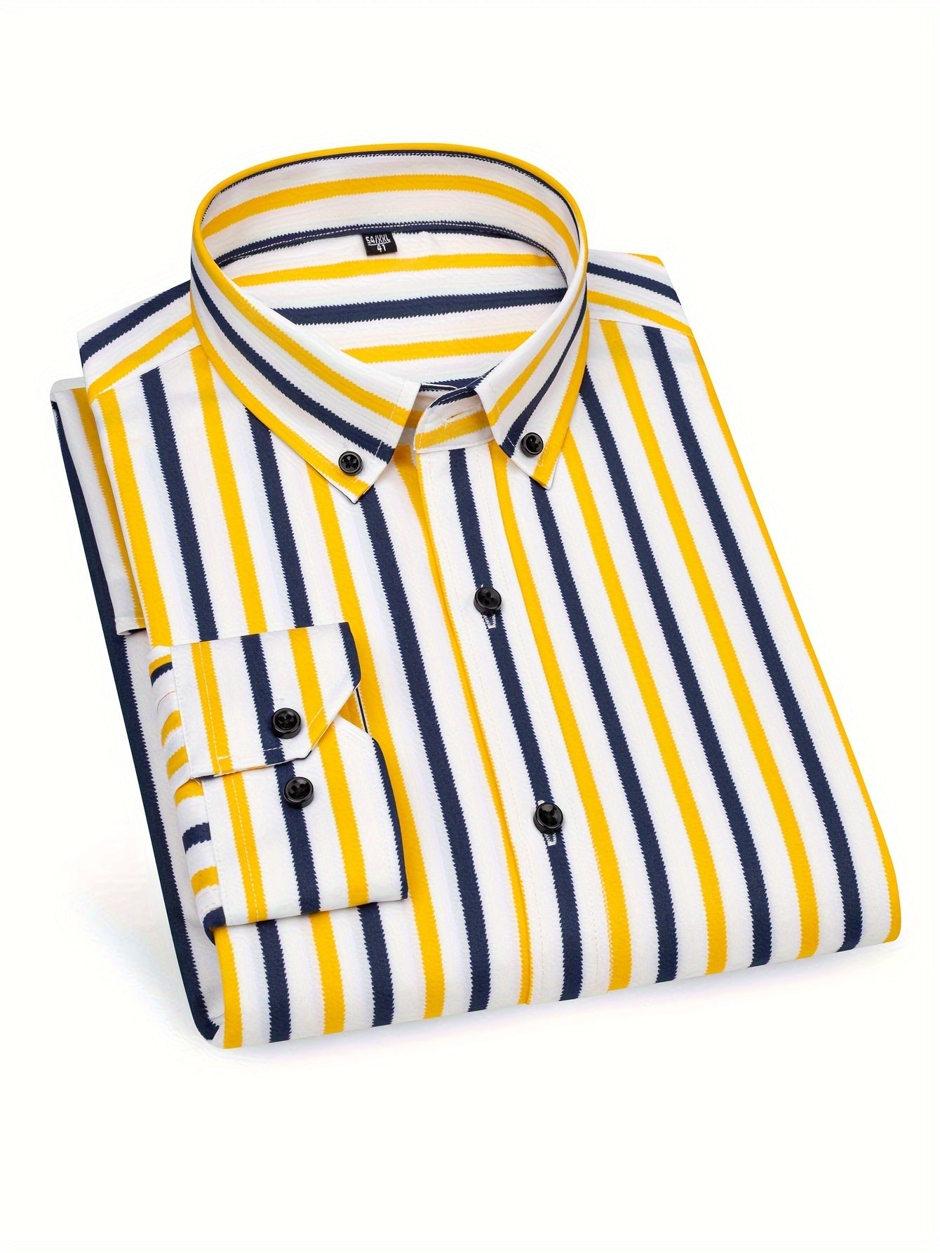 Camisa de rayas estilo casual para hombre – Ideal para salidas y ocasiones informales