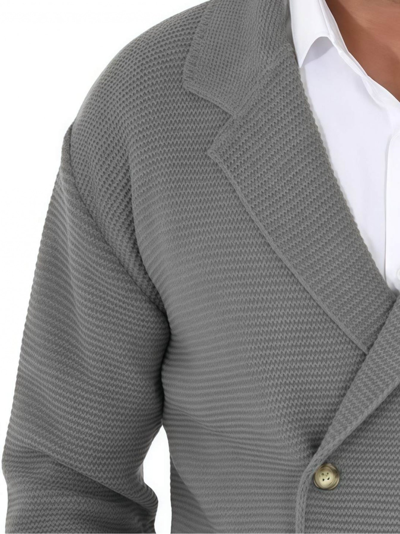 Veste blazer décontractée homme style double boutonnage pour toutes occasions