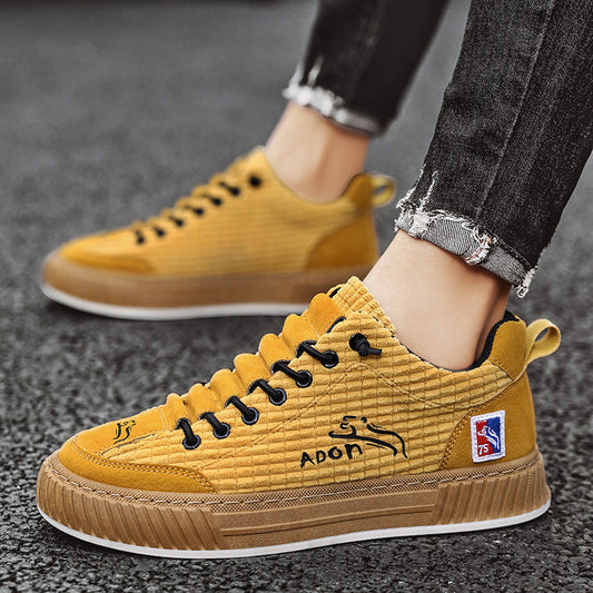 Matt – Chaussures de Loisirs en Velours Côtelé pour Hommes