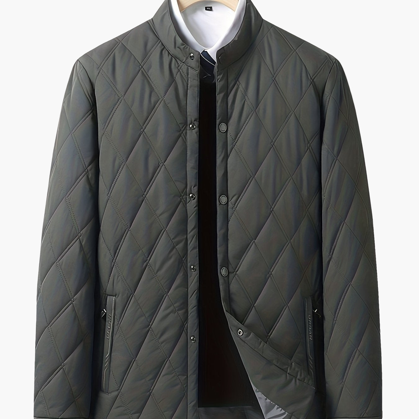 Veste matelassée homme style urbain élégance décontractée