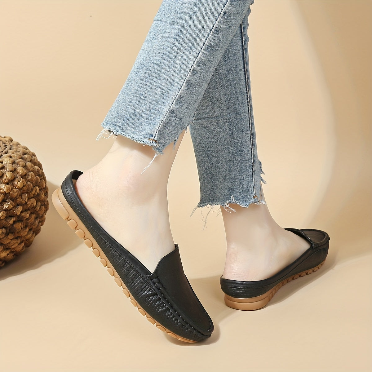 Mocassins décontractés femme style preppy pour tous les jours