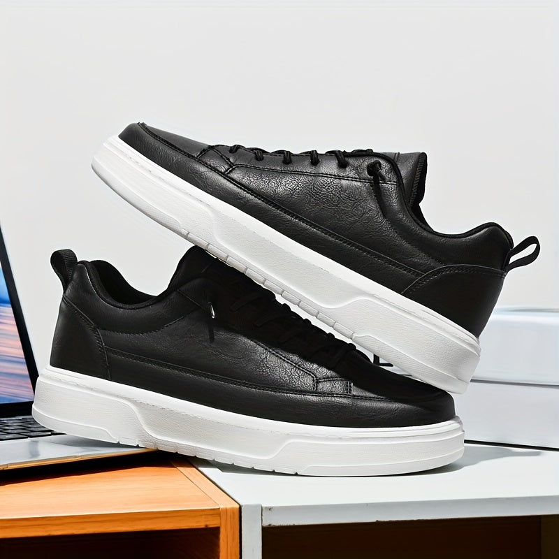 Låga herrsneakers med urban stil, mångsidiga för sport och fritid