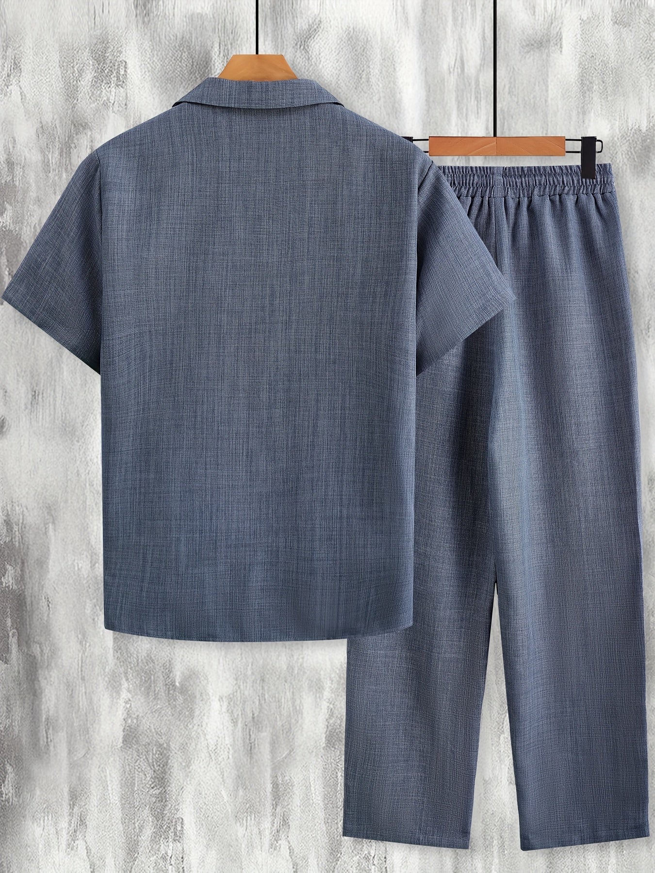 Casual herenset met korte mouwen – Moderne stijl, ideaal voor elke gelegenheid