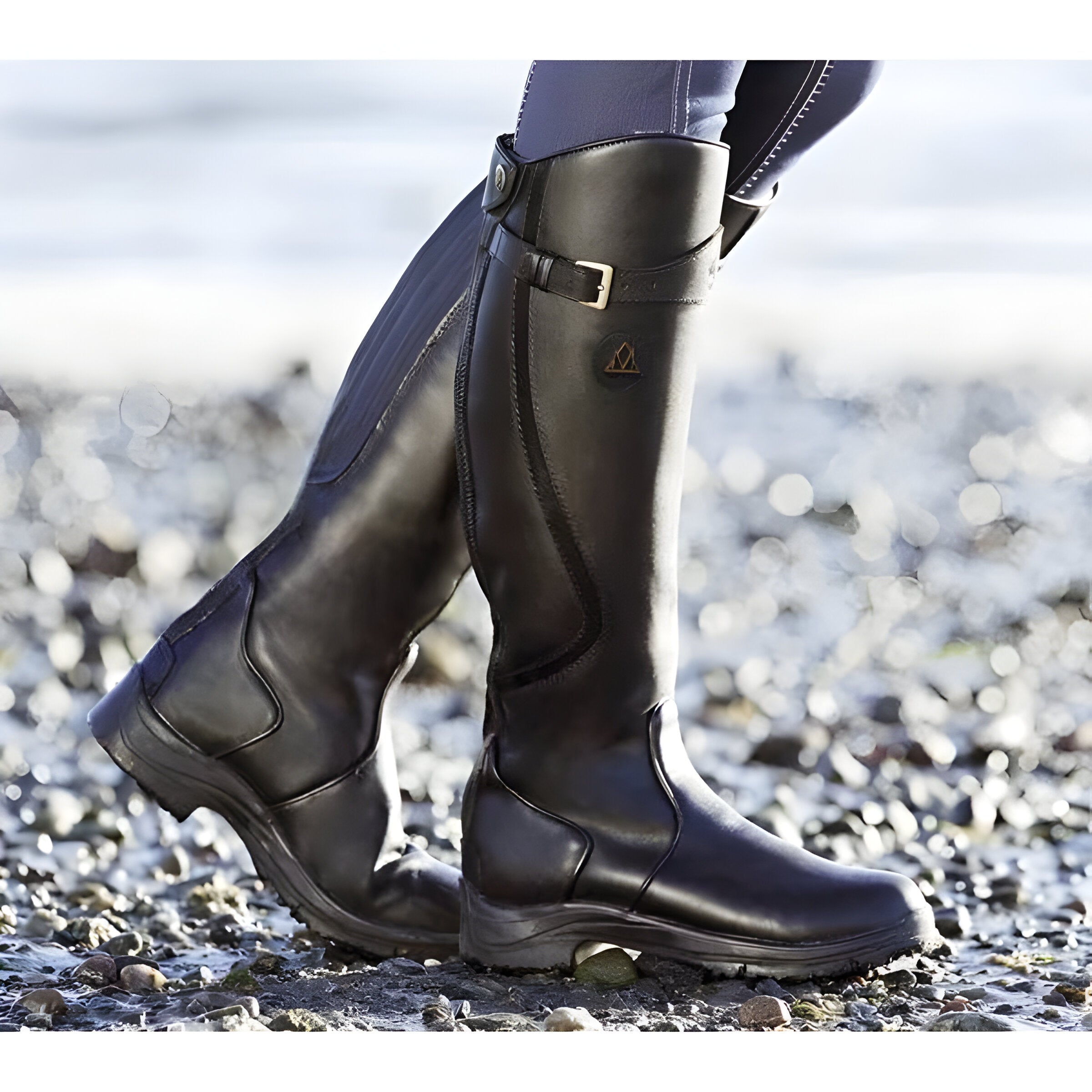 Megan™ - Bottes Hautes en Cuir