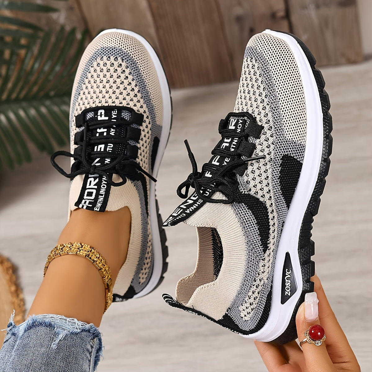 Zapatillas deportivas para mujer estilo casual para caminar y ocio
