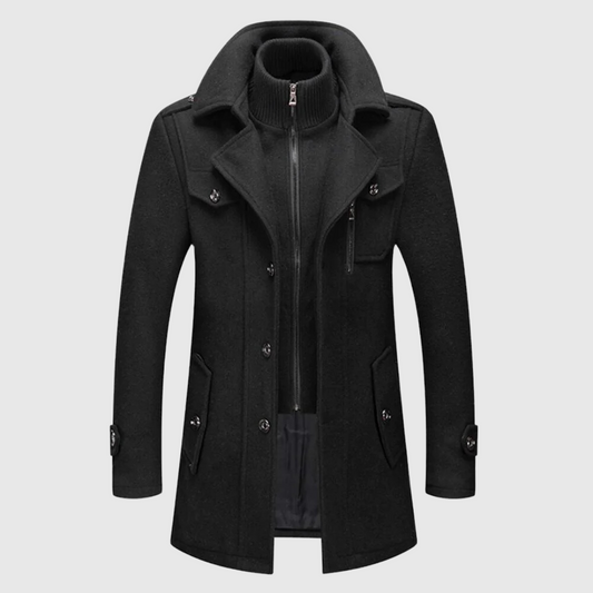 Trench-coat classique pour homme