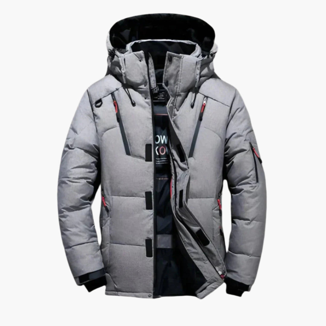 Veste doudoune chaude pour homme – Style urbain et confort hivernal