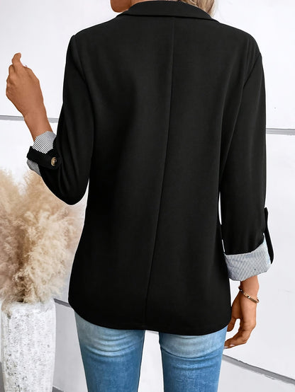 Veste Blazer Femme Élégant Style Professionnel Polyvalent